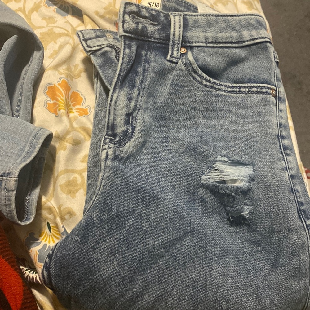 Jean grow out